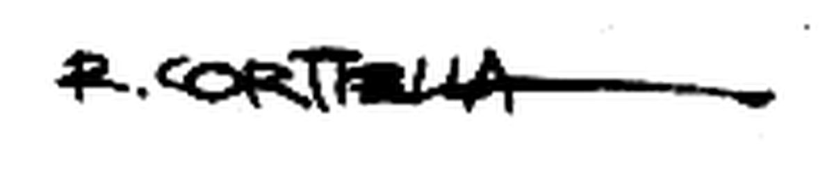 Signatura de R. Cortiella